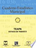 libro Teapa Estado De Tabasco. Cuaderno Estadístico Municipal 1996